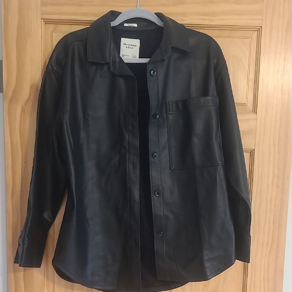 Abercrombie & Fitch Black Blazer Jacket